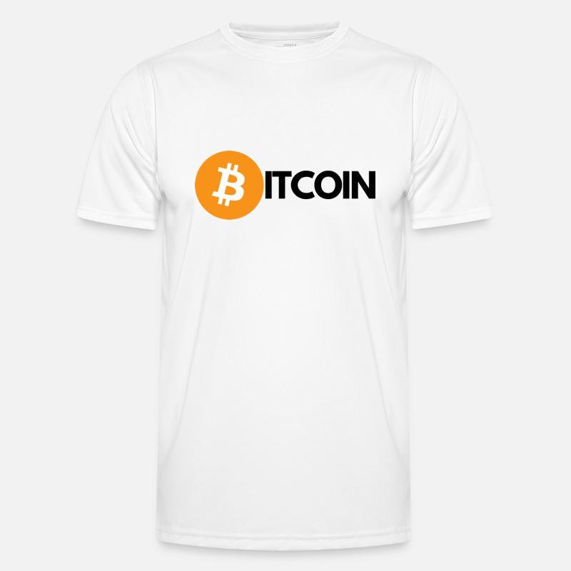 Krypto BITCOIN 1 Männer Funktions-T-Shirt