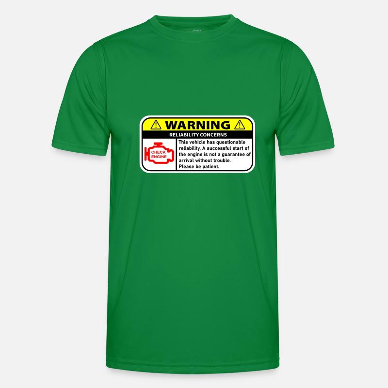 WARNING Men's Functional T-Shirt