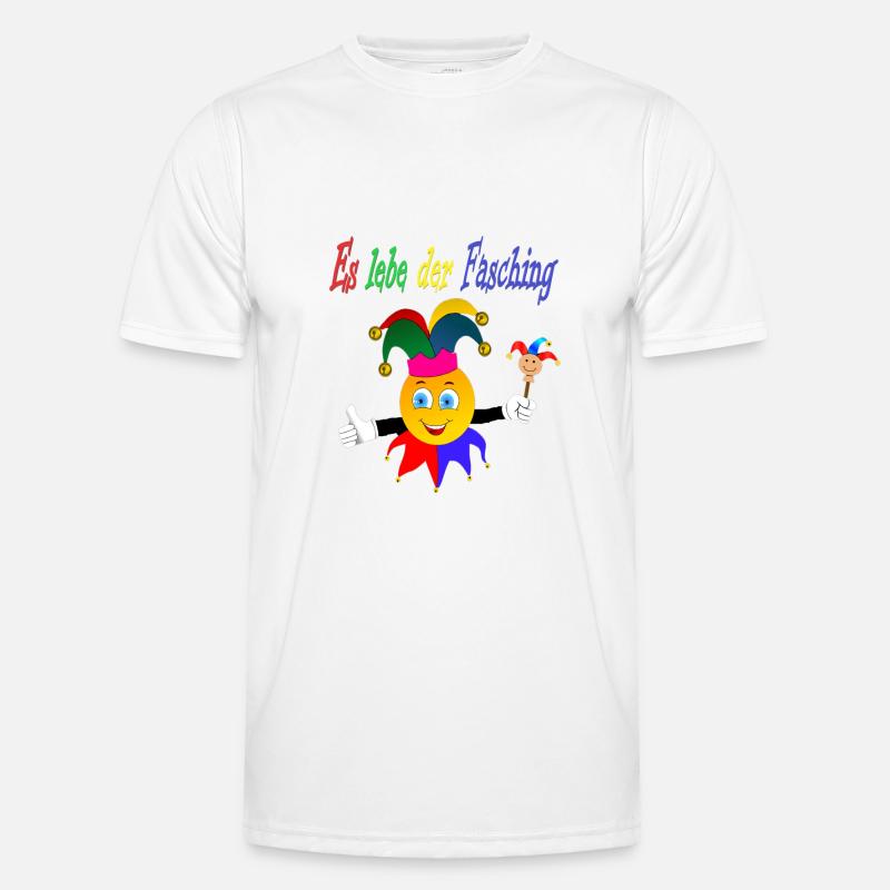 Fasching Design Männer Funktions-T-Shirt