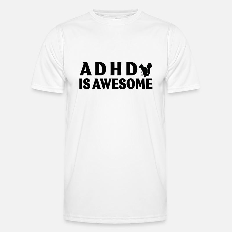 adhd is awesome Männer Funktions-T-Shirt