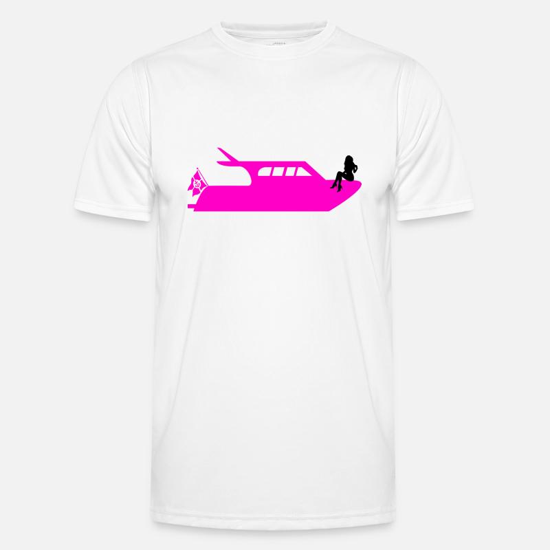 Boot Männer Funktions-T-Shirt