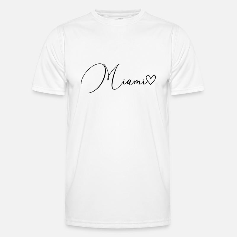 Miami Font Men's Functional T-Shirt