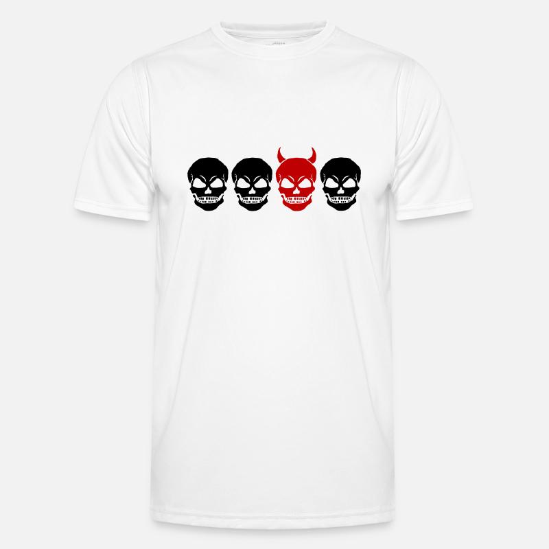DIFFERENT SKULL2 -2C Men's Functional T-Shirt