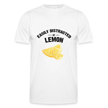 Lemonade Zitrone Limonade Limonaden Stand Design - Männer Funktions-T-Shirt - Weiß - Vorne - AI Model Male 178 dark (178cm)
