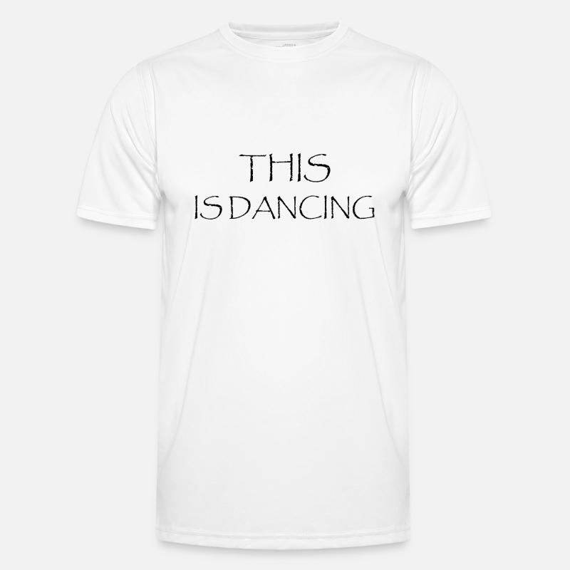 Dancing Dance Music - Men's Functional T-Shirt - white