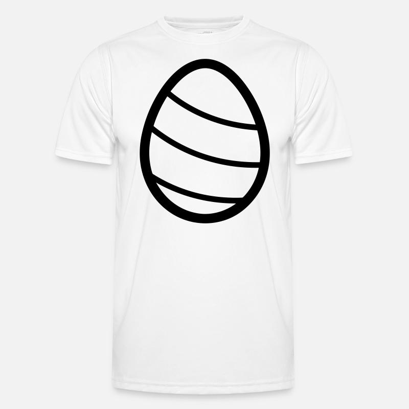 Easter Egg - Men's Functional T-Shirt - white
