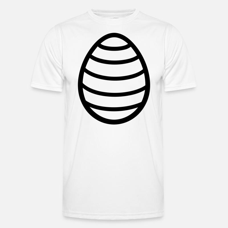 Easter Egg - Men's Functional T-Shirt - white