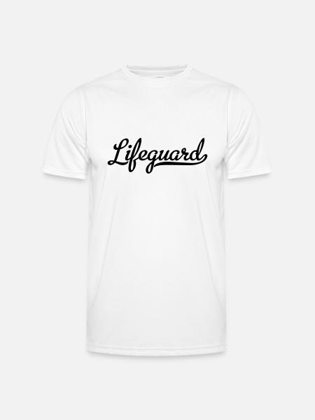 lifeguard - Men's Functional T-Shirt - white