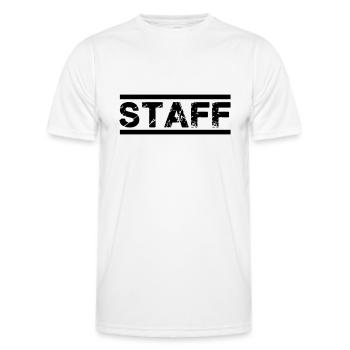Personnel - T-shirt sport Homme - blanc - Devant - AI Model Male 178 dark (178cm)