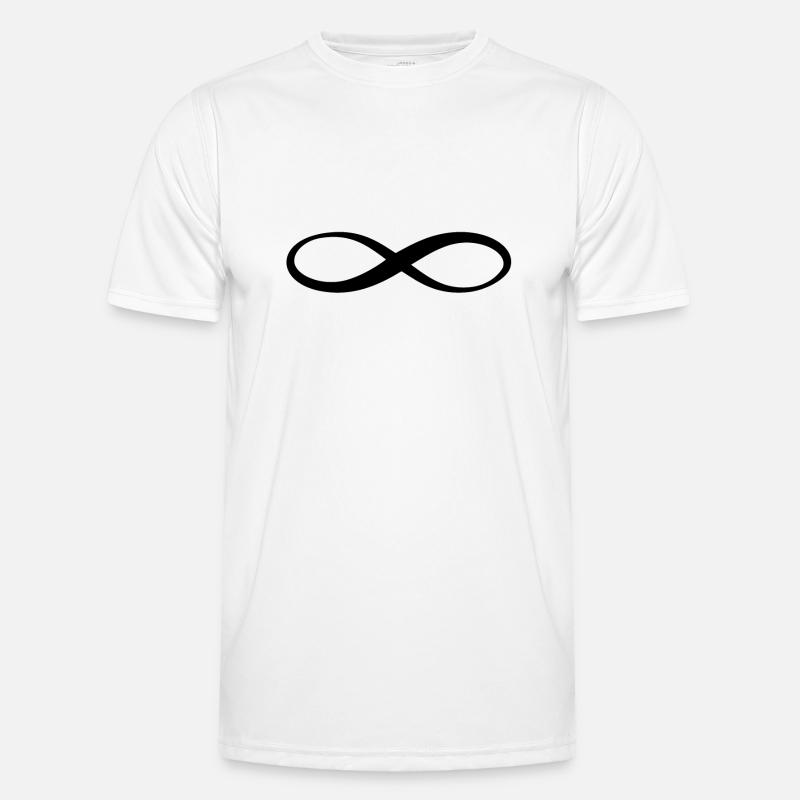Endless Symbol Infinity Endlos Unendlichkeit Men's Functional T-Shirt