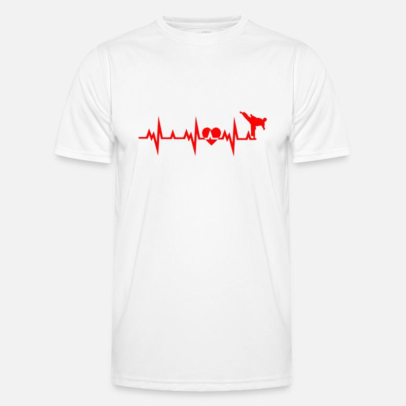 Karate Boxing Fighting Männer Funktions-T-Shirt