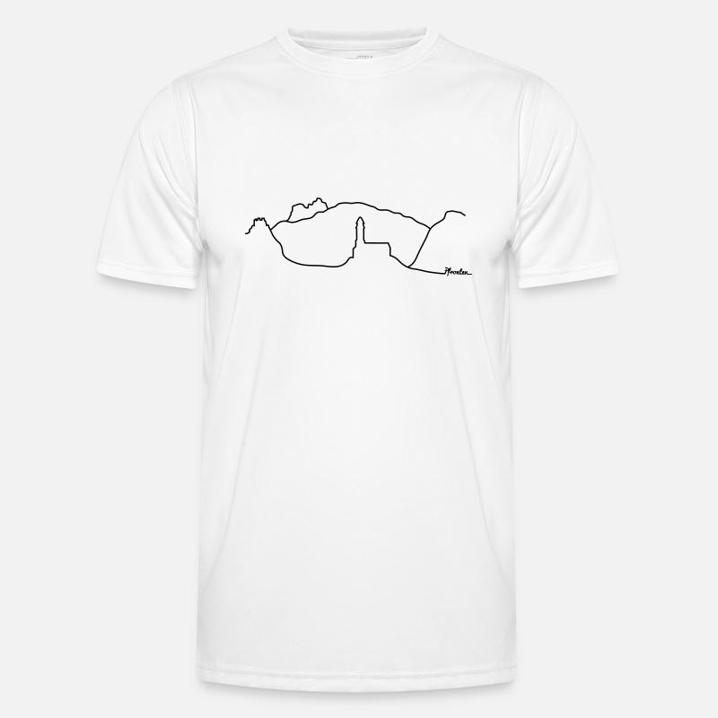 Skyline Pfronten Männer Funktions-T-Shirt