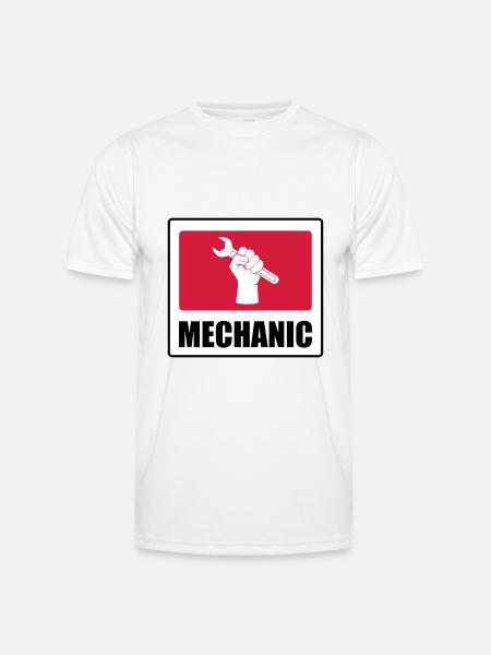 Mechanic - Men's Functional T-Shirt - white