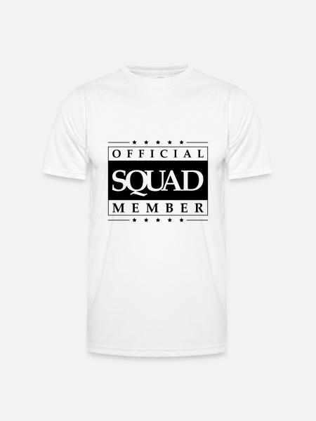 Squad member - T-shirt sport Homme - blanc
