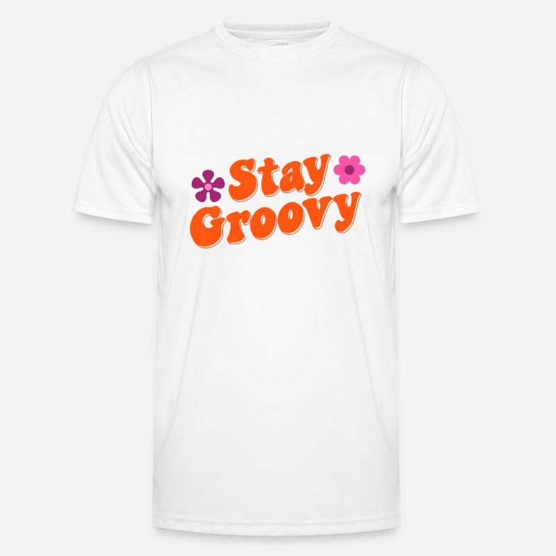 Stay Groovy Men's Functional T-Shirt
