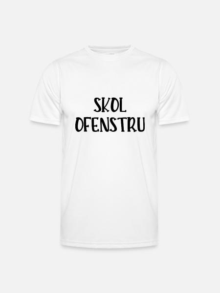 skol ofenstru - T-shirt sport Homme - blanc