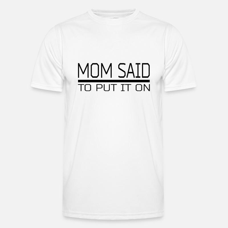 Mom's Warmth Chronicles: Apparel Edition Men's Functional T-Shirt