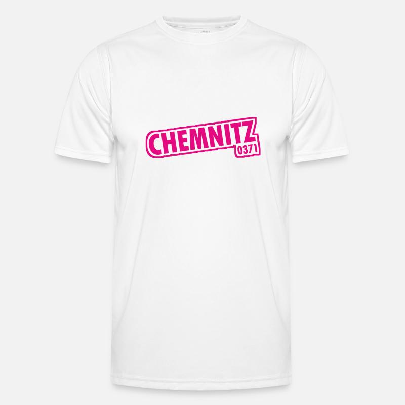 Chemnitz 0371 Vorwahl Männer Funktions-T-Shirt