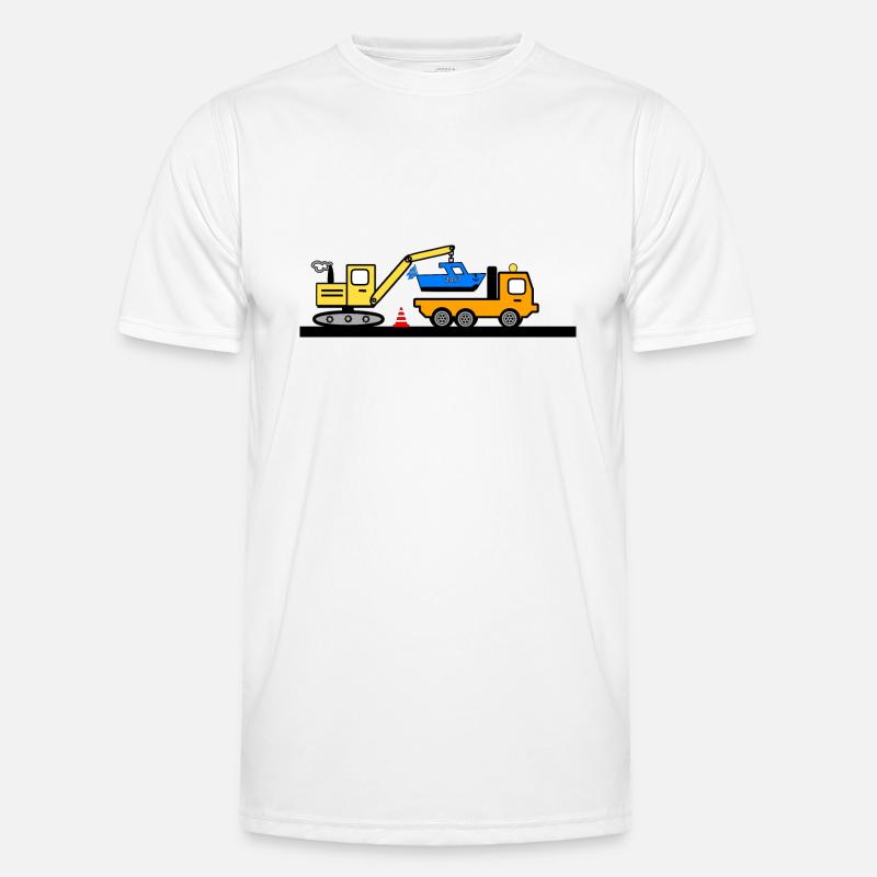 Bagger Männer Funktions-T-Shirt