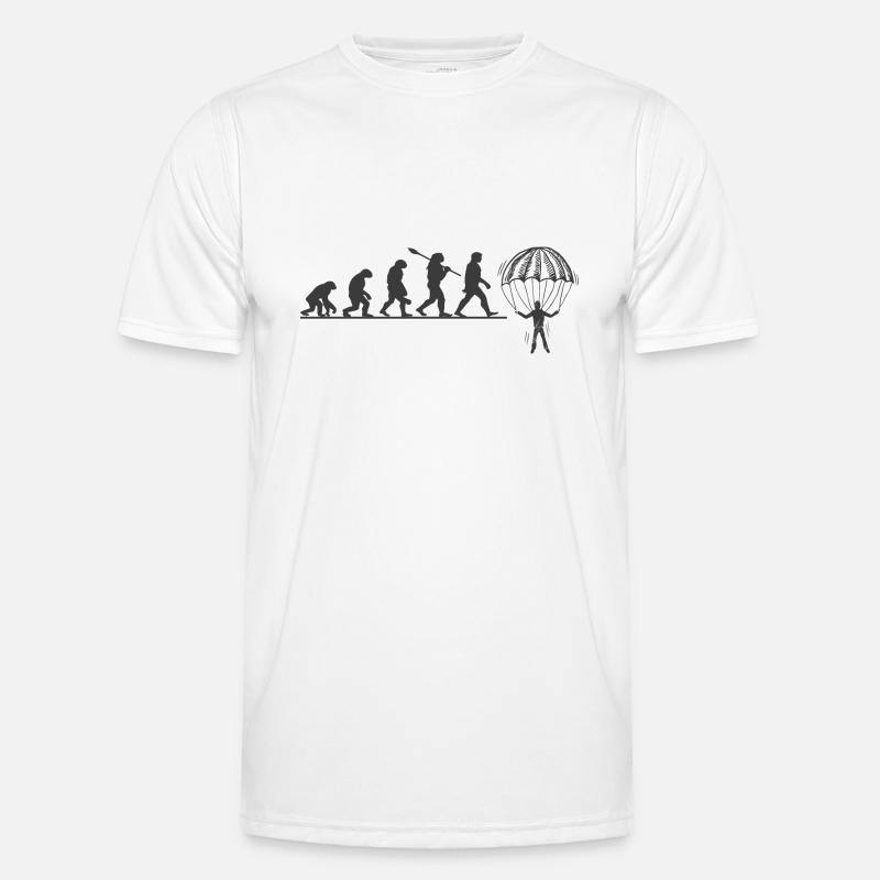 Evolution Parachute - Men's Functional T-Shirt - white