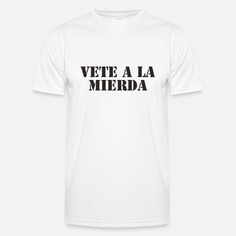 spanisch Männer Funktions-T-Shirt