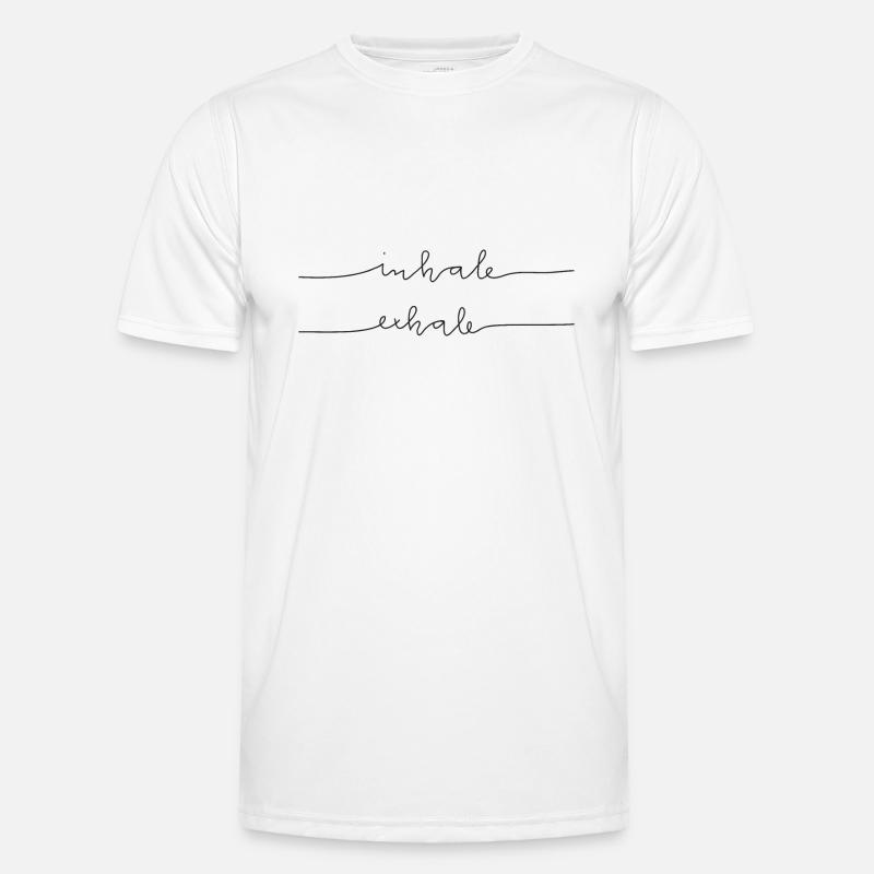 Inspire Expire T-shirt sport Homme
