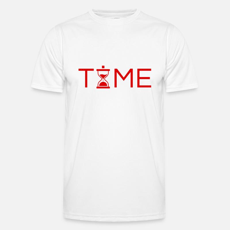 time time gift idea - Men's Functional T-Shirt - white