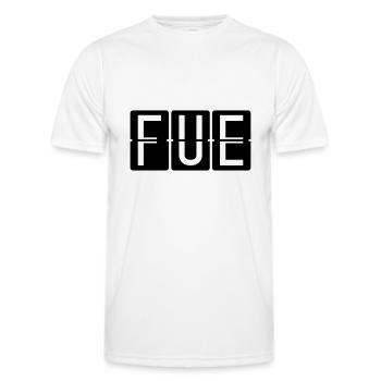 Fuerteventura - Männer Funktions-T-Shirt - Weiß - Vorne - AI Model Male 178 dark (178cm)