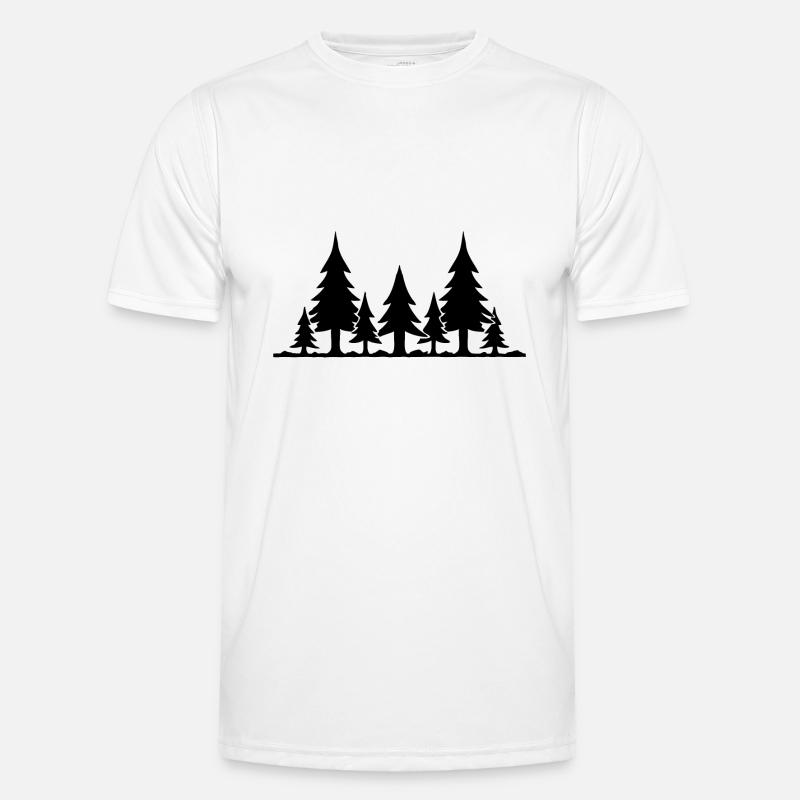 Wald Männer Funktions-T-Shirt