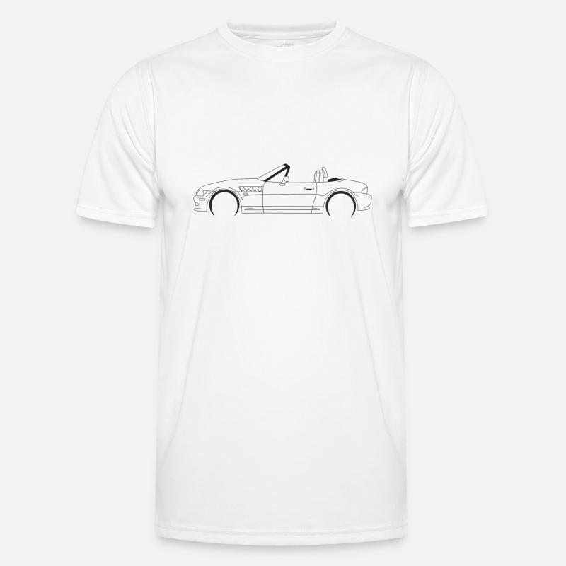 Auto Männer Funktions-T-Shirt