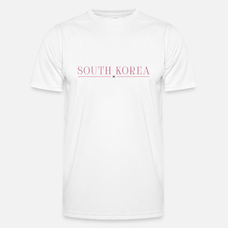 J’adore la Corée du Sud T-shirt sport Homme