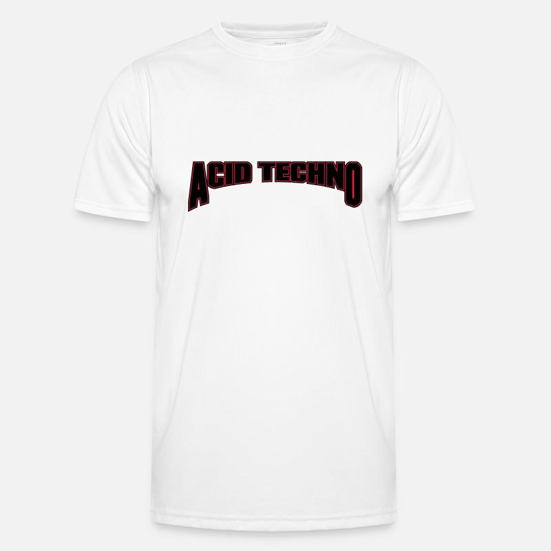 Acid Techno Männer Funktions-T-Shirt