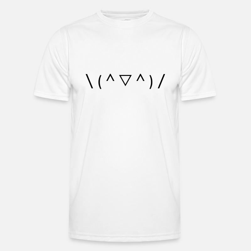Feiere das Leben! 🎉 - Männer Funktions-T-Shirt - Weiß