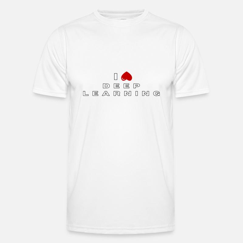 Ich hasse Deep Learning Männer Funktions-T-Shirt