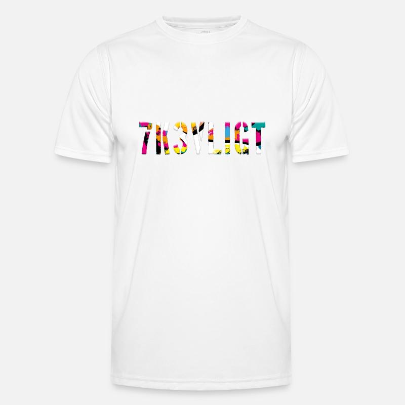 SMS chat langue fortifications anglais trois 3 trois T-shirt sport Homme