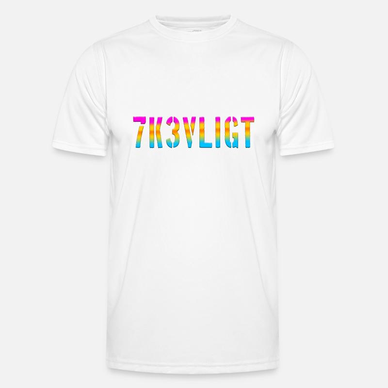 SMS chat langue fortifications anglais trois 3 trois T-shirt sport Homme