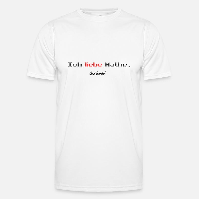 Math ironie shirt T-shirt sport Homme