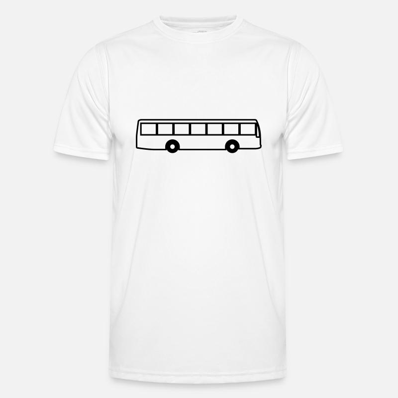 bus Männer Funktions-T-Shirt