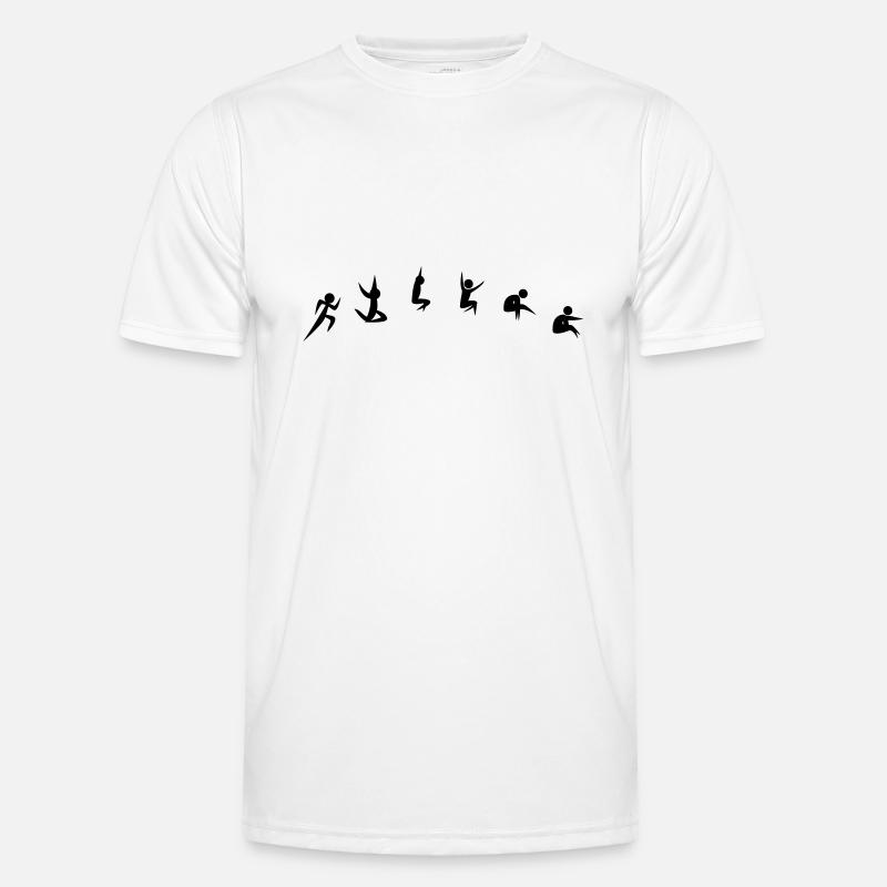 long jump Men's Functional T-Shirt