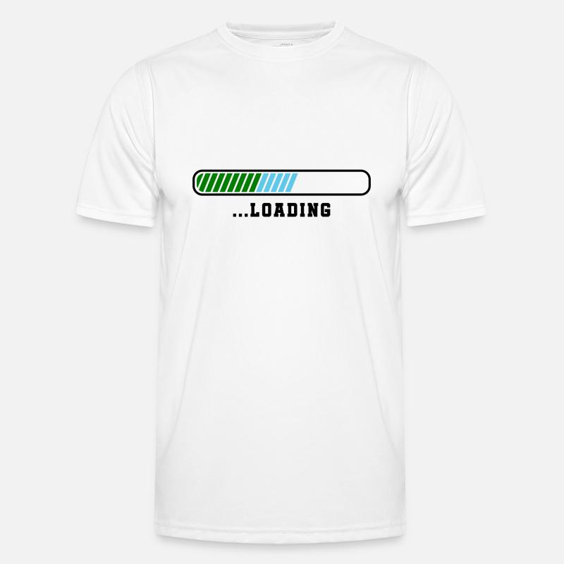Loading - Men's Functional T-Shirt - white