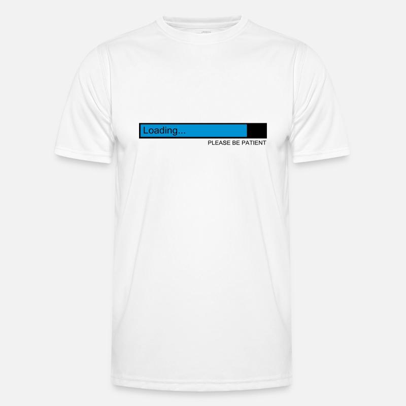 loading / ladebalken / pc / download Männer Funktions-T-Shirt