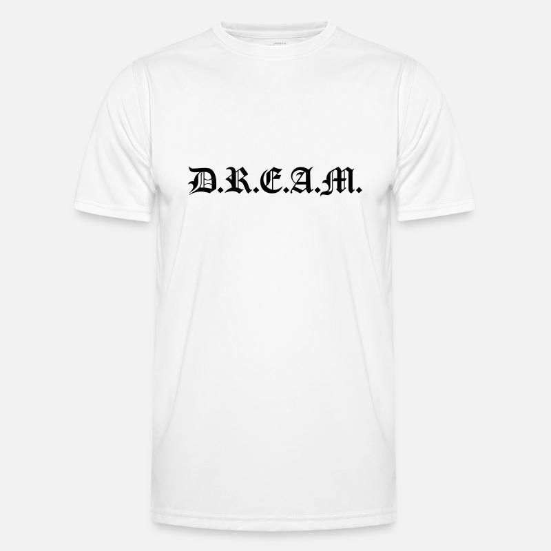 Soñar - Camiseta funcional para hombres - blanco
