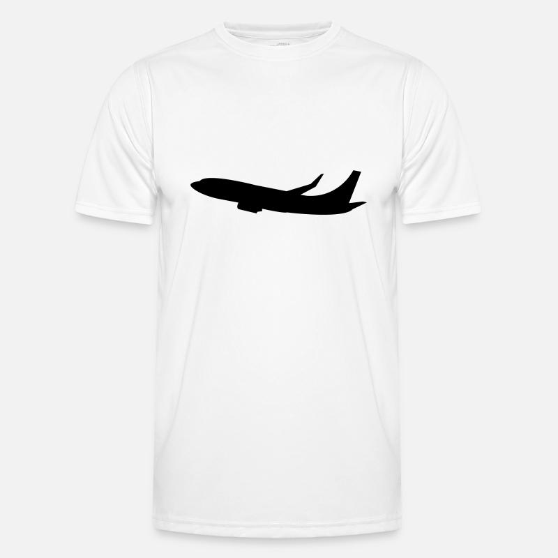 flugzeug T-shirt sport Homme