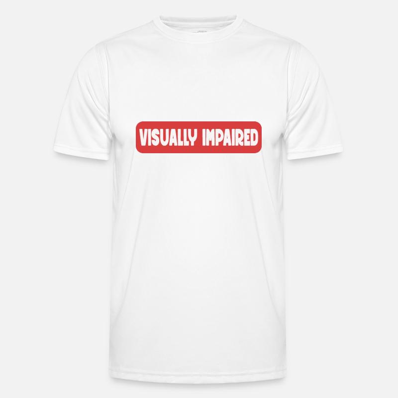 Visually Impaired Men's Functional T-Shirt