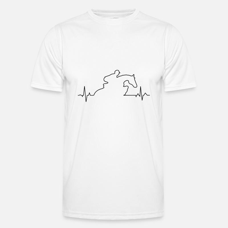 EKG Springreiten Männer Funktions-T-Shirt