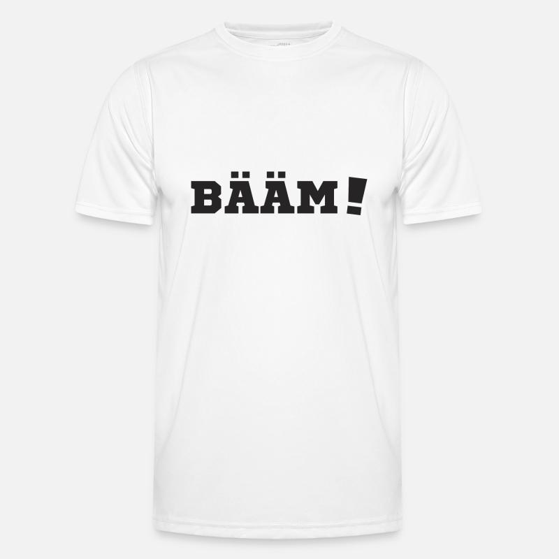 Bääm - da bin ich Männer Funktions-T-Shirt