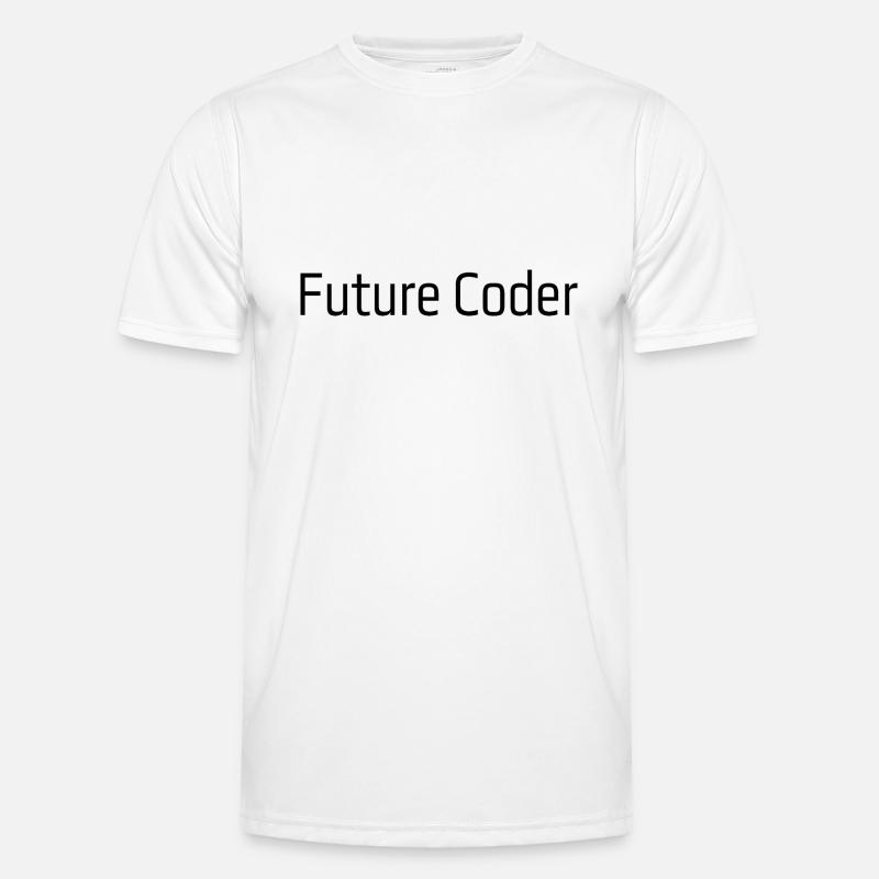 Future Coder - Men's Functional T-Shirt - white