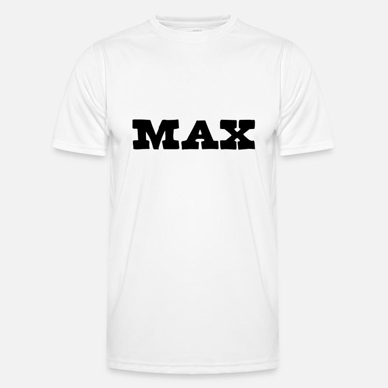 Max First Name Gift Men's Functional T-Shirt