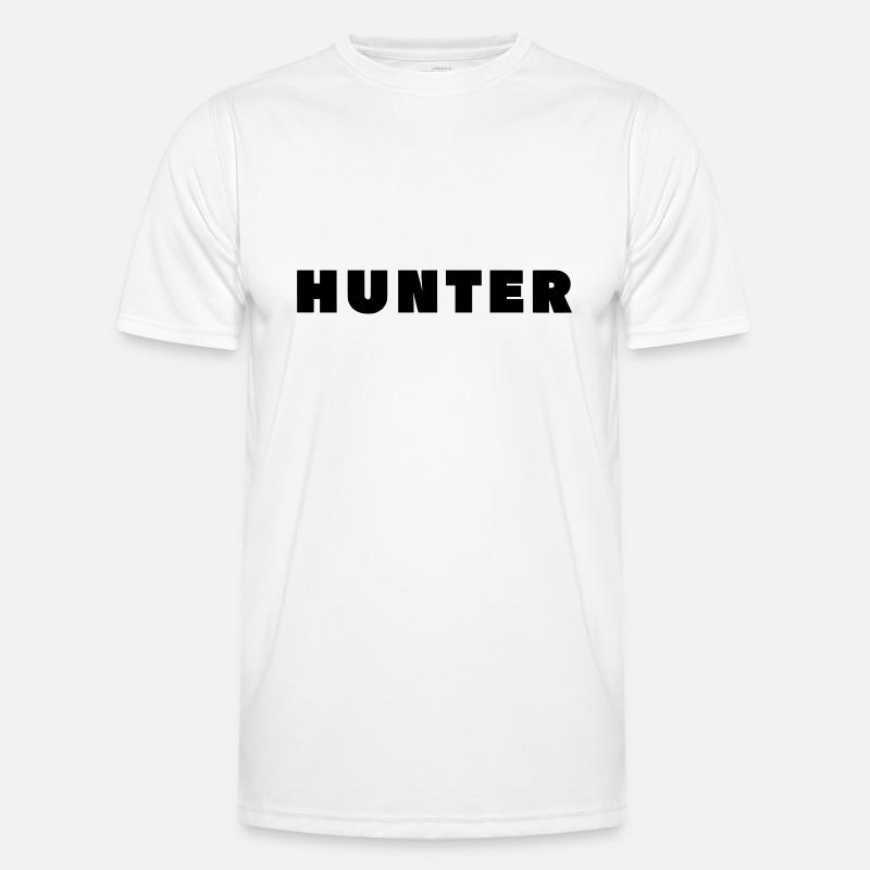 JÄGER - Männer Funktions-T-Shirt - Weiß