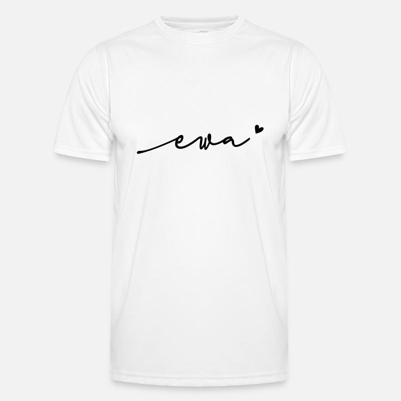 Ewa Cursive Name Men's Functional T-Shirt